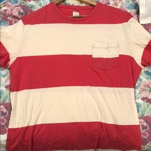 J. Crew men’s striped tee size L